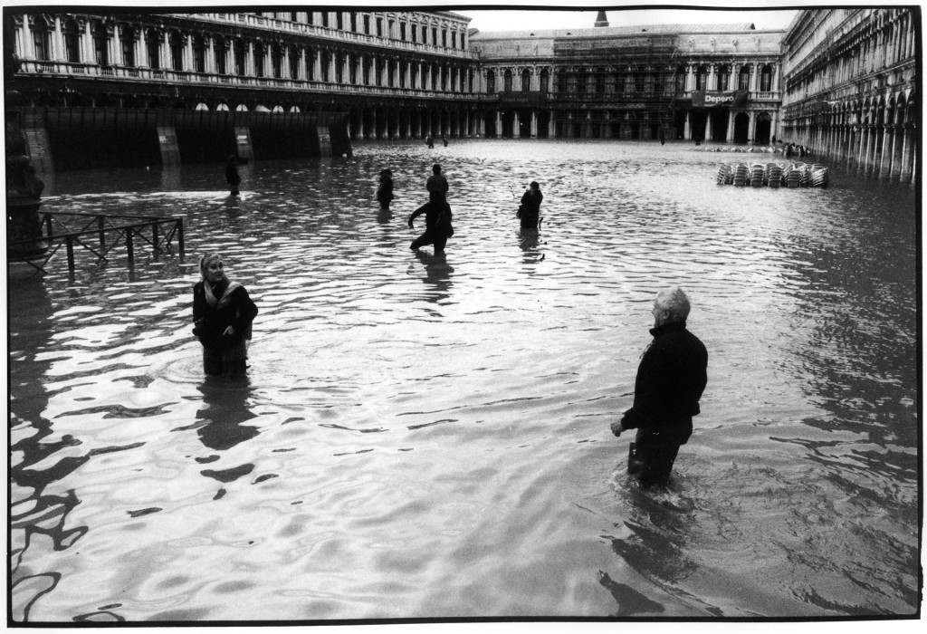 exceptional high tide in San Marco square